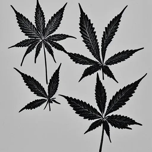 Image similar to a minimalist drawing of home-grown Cannabis advocates