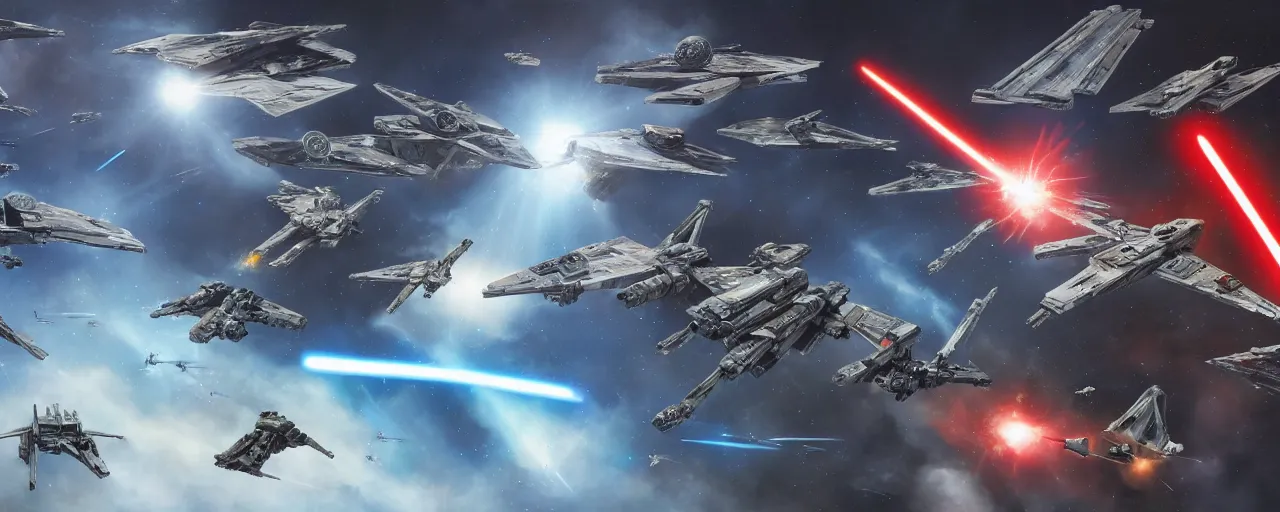 Star wars the online clone wars space battles