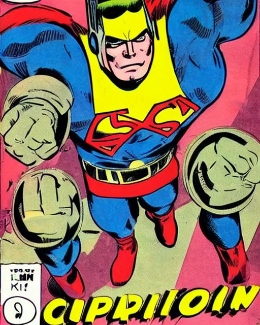 Prompt: cover for a comic book by Jack Kirby about a protagonist with superhuman flatulence