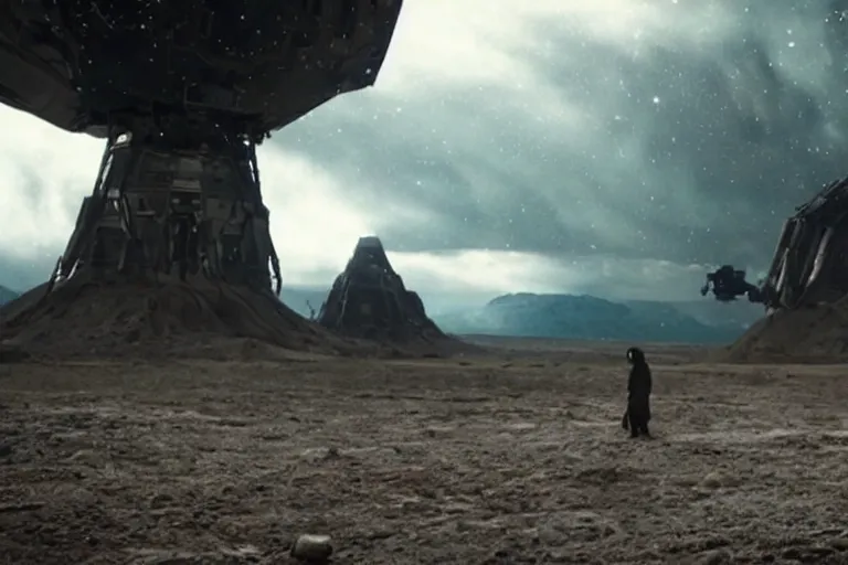 Image similar to VFX movie photojournalism of daily life in a interstellar post scarcity civilization Emmanuel Lubezki