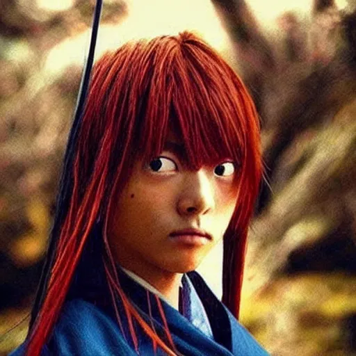 Image similar to “ a still of rurouni kenshin anime, king koopa ”
