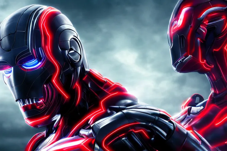 Image similar to Ultron wallpaper, 8k