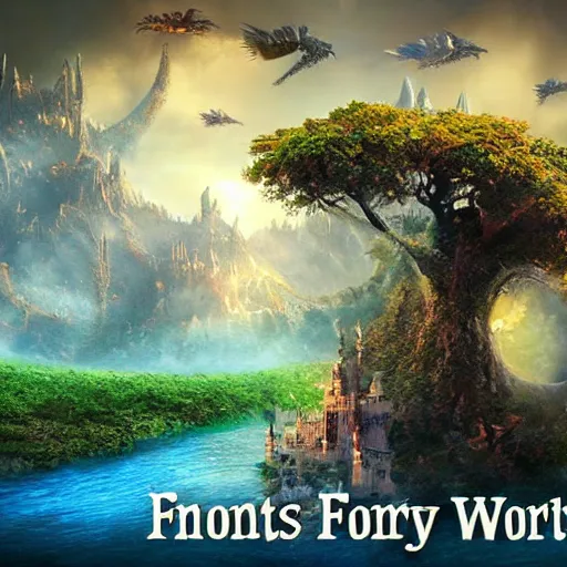 Prompt: fantasy world