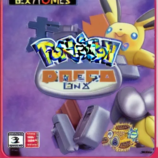 Prompt: pokemon alex jones version box art game boy advance