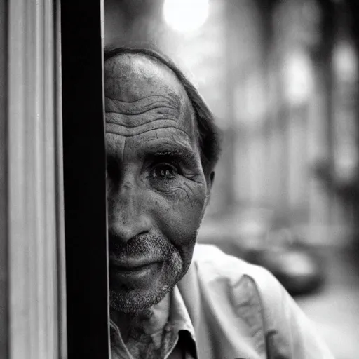 Image similar to closeup portrait of a man unhappy with a million dollar check, by Steve McCurry and David Lazar, natural light, detailed face, CANON Eos C300, ƒ1.8, 35mm, 8K, medium-format print