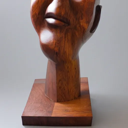 Prompt: a wood masterpiece symbolizing kissing