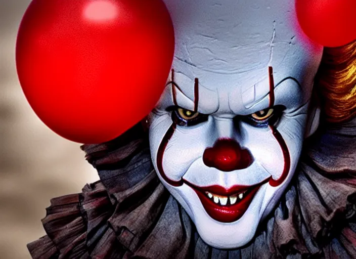 Image similar to pennywise obama, 4 k hdr, smooth, sharp focus, high resolution, award - winning photo