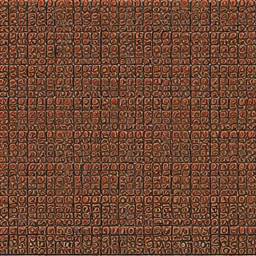 Image similar to claymation 3 d tiled texture