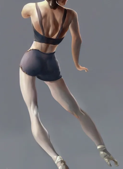 Prompt: muscular emma watson as ballerina tight clothes that are tearing at the seams, digital painting, trending on artstation, 8 k wallpaper, frank frazetta, boris vallejo and julie bell