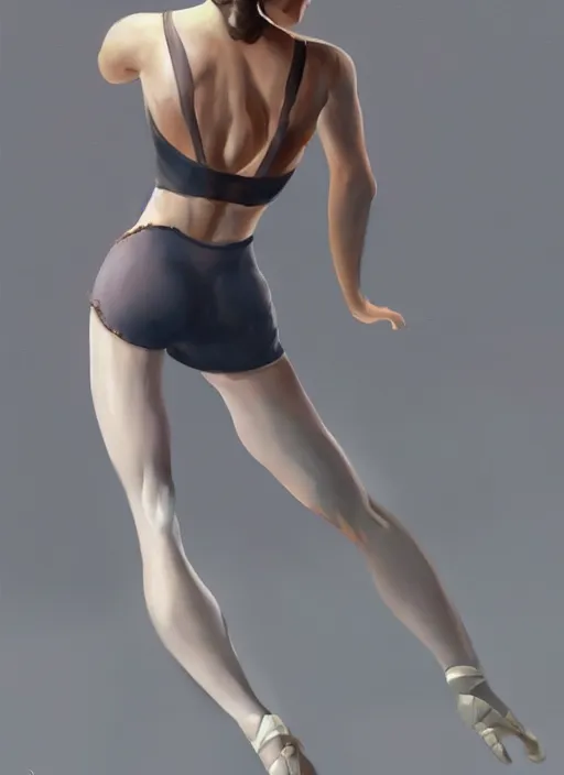 Image similar to muscular emma watson as ballerina tight clothes that are tearing at the seams, digital painting, trending on artstation, 8 k wallpaper, frank frazetta, boris vallejo and julie bell