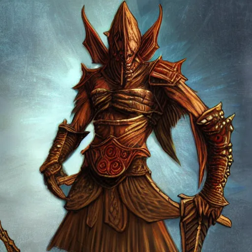Image similar to dagoth ur from morrowind