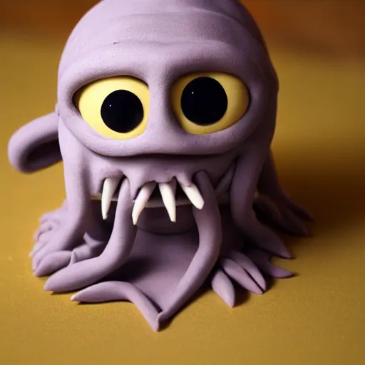 Image similar to cute clay monster santani deviantart