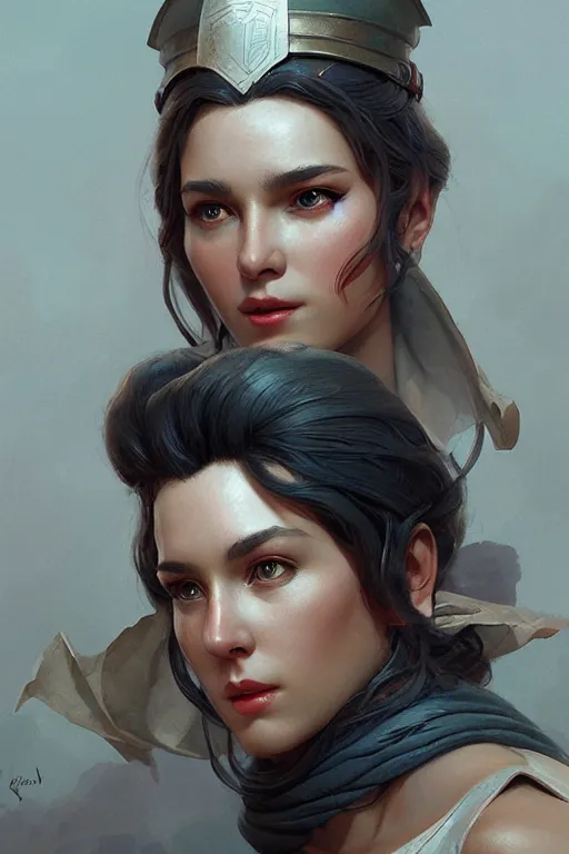 Image similar to goddess of the soviet union, highly detailed, digital painting, artstation, concept art, smooth, sharp focus, illustration, unreal engine 5, 8 k, art by artgerm and greg rutkowski and edgar maxence