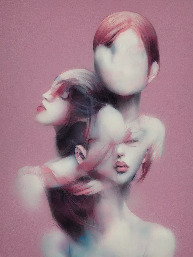 Image similar to neo - pop fine art figurative painting by yoshitomo nara in an aesthetically pleasing natural and pastel color tones, modern pop culture influences