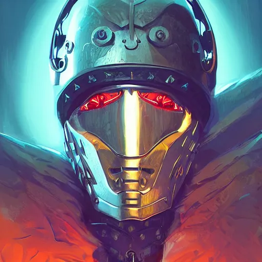 Image similar to cyberpunk viking helmet mask warrior goddess robot ninja fantasy, art gta 5 cover, official fanart behance hd artstation by jesper ejsing, by rhads, makoto shinkai and lois van baarle, ilya kuvshinov, ossdraws