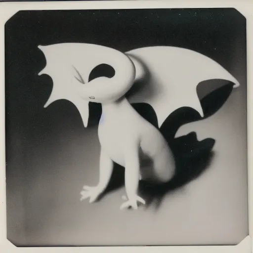 Image similar to 1 9 5 0 s polaroid picture of dragonair