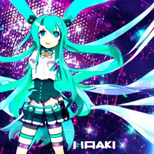 Image similar to gpu powered by hatsune miku