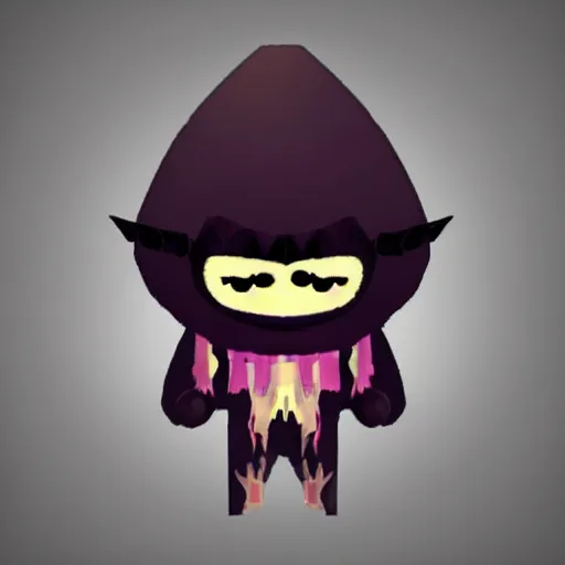 Prompt: darklord amdusc in the style of little big planet