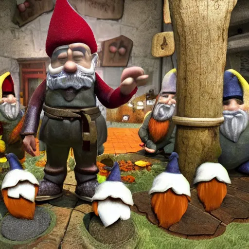 Image similar to the secret world of gnomes