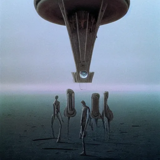 Image similar to a ufo crashed in the desert, roswell, new mexico, beksinski, wayne barlowe, symmetrical, surreal, magic surrealism, very coherent symmetrical artwork, cinematic, hyper realism, high detail, octane render, 8 k