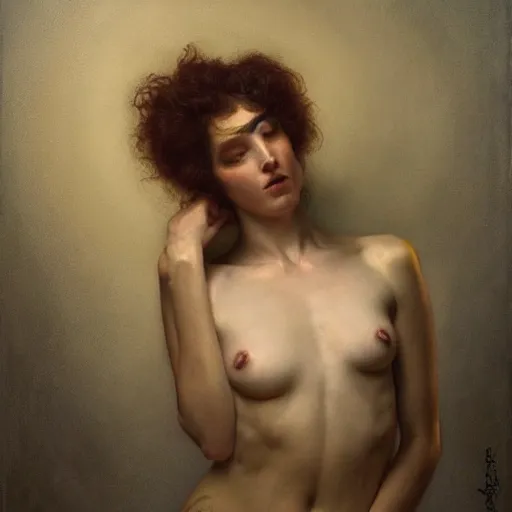 Image similar to highly detailed oil painting | very intricate | cinematic lighting | award - winning | alcoholism as a person | by roberto ferri, by tom bagshaw, by j. c. leyendecker and klimt, american romanticism, by austin osman spare, artstation, cgsociety, official art, octane