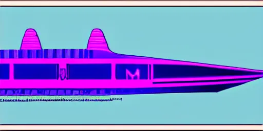 Image similar to very detailed blueprint schematics for the barbie imperial cruiser