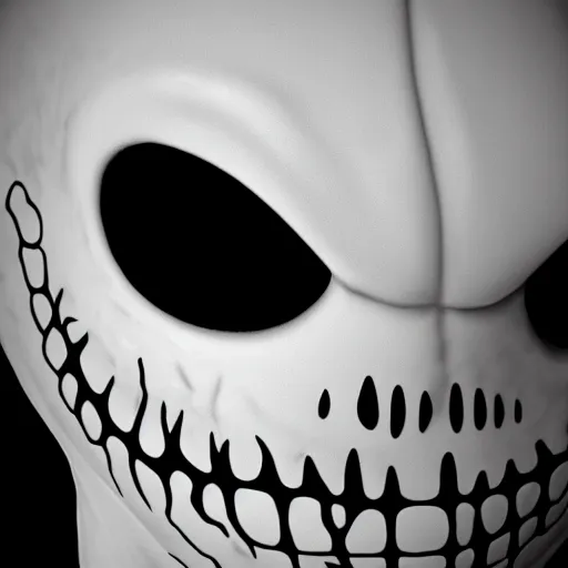 Image similar to photography realistic jack skellington