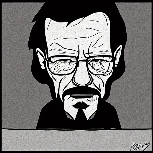 Image similar to Walter White by Ed Roth