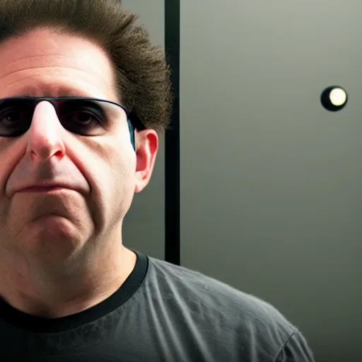 Image similar to kevin mitnick as a bank robber, radiant skin, perfect face, directed gaze, canon, symmetric balance, polarizing filter, photolab, 4 k, dolby vision, photography award