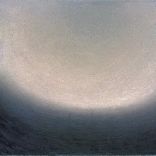 Image similar to the abstract painting'arctic void ', by caspar david friedrich!!!, by rothko!!!