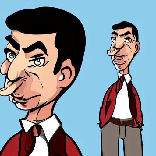 Image similar to detailed cartoon portrait of nathan fielder peeping tom, sharp high quality