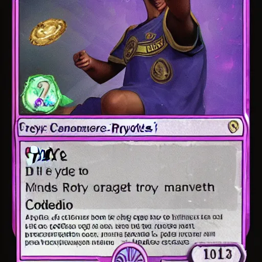 Prompt: rodrygo goes on hearthstone card