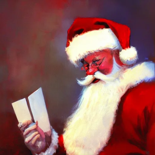 Image similar to santa claus by craig mullins