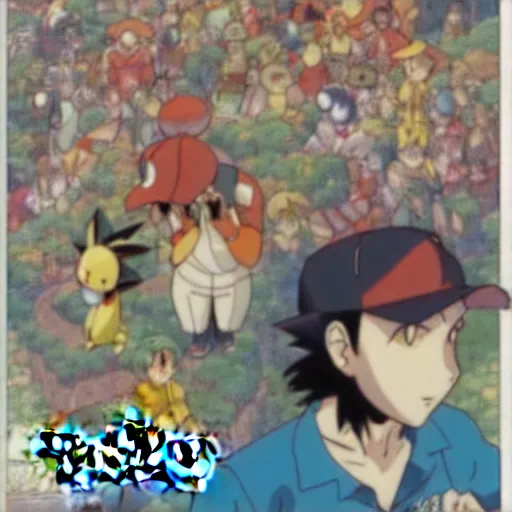 Image similar to pokemon by satoshi kon