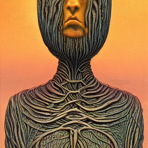 Image similar to tomie by junji ito in the style of zdzisław beksiński and h.r. giger, oil on canvas, intricately detailed artwork, full 8k high quality resolution, recently just found unknown masterpiece, renaissance painting, photorealism, 8k high detail, Sigma 85 mm f 1.4, Studio Light, Studio Ghibli, jacek yerka, alex gray, zdzisław beksiński, dariusz zawadzki, jeffrey smith and h.r. giger, oil on canvas, 8k highly professionally detailed, trending on artstation