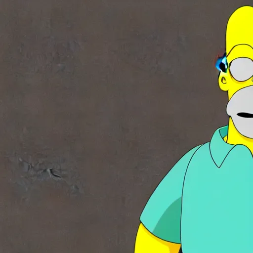 Image similar to what homer simpson would look like as a real person, octane render, realistic