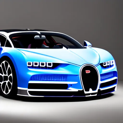 still photo of bugatti chiron highly detailed Stable Diffusion