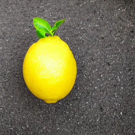 Image similar to i saw a lemon that looks human, i will describe it as in shape of a human with legs of lemons and round body.