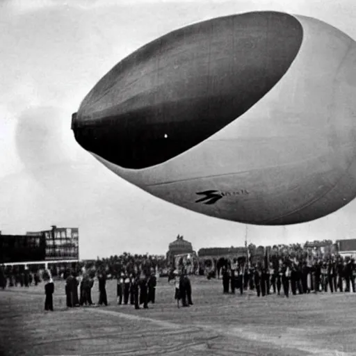 Prompt: the hindenburg