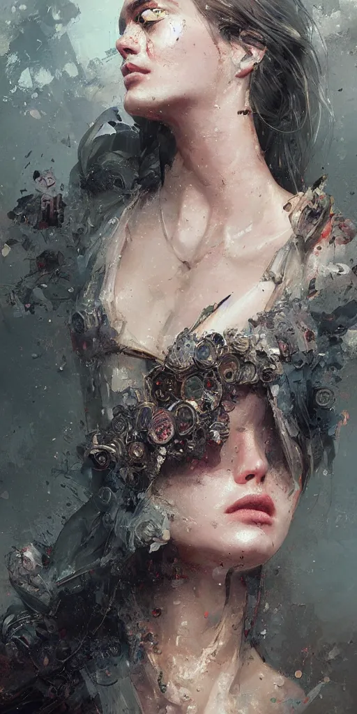 Image similar to beauty princess, hyper detailed, insane details, intricate, elite, elegant, luxury, by ismail inceoglu dragan bibin hans thoma greg rutkowski alexandros pyromallis rene maritte illustrated, perfect face, fine details, realistic shaded, fine - face, pretty face