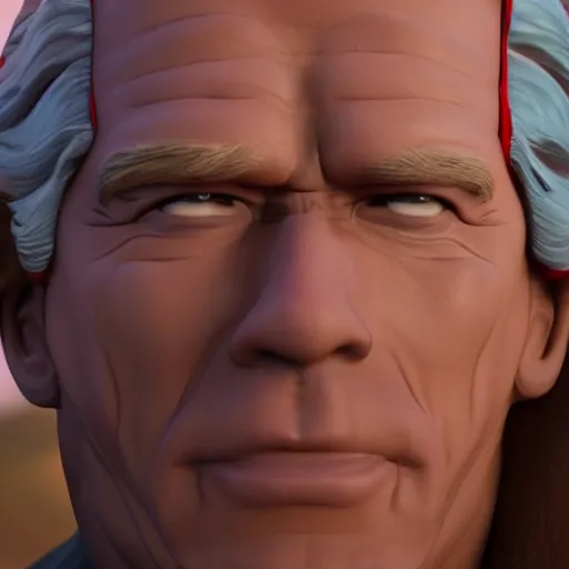 Prompt: A hot air balloon with the face of Arnold Schwarzenegger, 8k ultra realistic, award winning, unreal engine 5, masterpiece