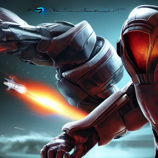 Prompt: mass effect krogan wallpaper