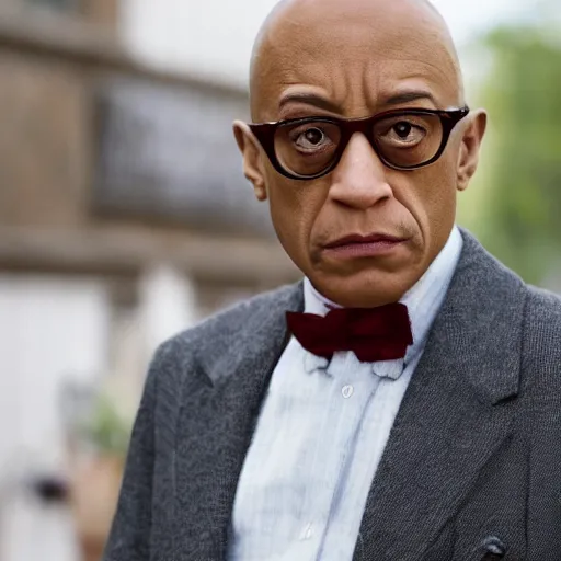 Image similar to Gus Fring as Professor X in a new X-Men movie