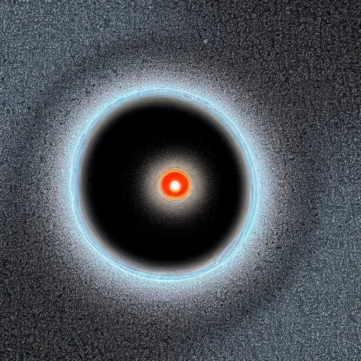 Prompt: what's inside a black hole