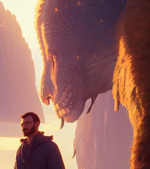 Image similar to highly detailed portrait giga chad in gta v, stephen bliss, unreal engine, fantasy art by greg rutkowski, loish, rhads, ferdinand knab, makoto shinkai and lois van baarle, ilya kuvshinov, rossdraws, tom bagshaw, global illumination, radiant light, detailed and intricate environment