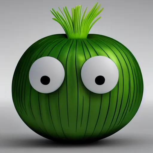 Image similar to onion. very sad. face. sad eyes. sad lips. crying. big wet tears. cartoon, 3 d render