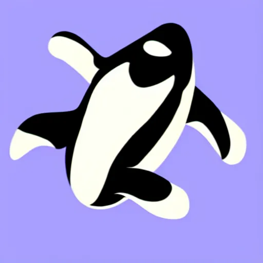 Image similar to a person transforming into and orca pooltoy, hd, drawing, digital art