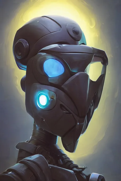 Image similar to epic mask helmet robot ninja portrait stylized as fornite style game design fanart by concept artist gervasio canda, behance hd by jesper ejsing, by rhads, makoto shinkai and lois van baarle, ilya kuvshinov, rossdraws global illumination radiating a glowing aura global illumination ray tracing hdr render in unreal engine 5