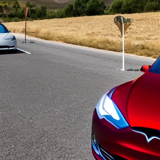 don quixote de la mancha driving a tesla Stable Diffusion OpenArt