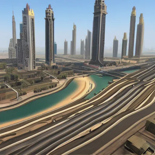 Image similar to gta : dubai, daz